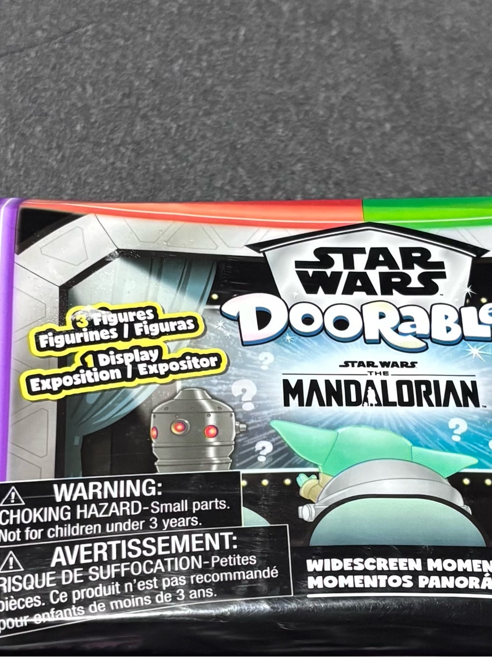 Star Wars Doorables The Mandalorian Pack - Blue, Red, White